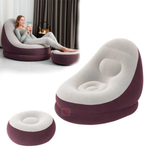 Sofa Inflable con Puff - Imagen 1